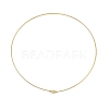 304 Stainless Steel Choker Necklaces NJEW-Q348-04G-1-2