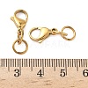 304 Stainless Steel Lobster Claw Clasps STAS-K313-01E-G-3