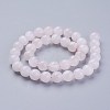 Natural Pink Calcite Beads Strands G-F687-02AB-2