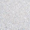 Transparent Colours Rainbow Glass Seed Beads SEED-K010-02-2