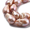 Natural Nucleated Pearl Beads Strands PEAR-B004-15F-01D-3