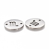 Tarnish Resistant Polishing 201 Stainless Steel Links Connectors STAS-Z001-A-04P-2