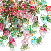 50Pcs 5 Colors Glass Charms FIND-CJ0001-15-1