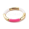 Handmade Polymer Clay Heishi Beads Stretch Bracelets Set BJEW-JB07445-8