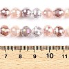 Electroplate Glass Bead Strands GLAA-Z006-01D-2