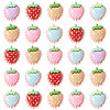 30Pcs Opaque Resin Cabochons RESI-TA0005-79C-2