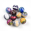 Opaque Resin Beads RESI-N042-16mm-14-1