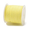 20M Polyester Braided Cord for Jewelry Making OCOR-G015-04A-18-3