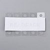 Transparent PVC Self Adhesive Hang Tabs X-CDIS-Z001-03A-3