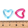 Transparent Acrylic Bead Frames TACR-T015-017-3
