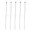 Tarnish Resistant 304 Stainless Steel Ball Head Pins STAS-K146-045-50x0.7mm-1