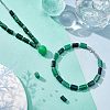 SUPERFINDINGS 2 Strands Natural Emerald Beads Strands G-FH0001-63-2