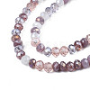 Opaque Glass Beads Strands X-GLAA-T006-07-A08-3