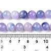 Dyed Natural White Jade Beads Strands G-T138-10mm-210-13-5