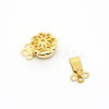 Brass Box Clasps KK-WH0034-69G-2