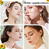 SUNNYCLUE DIY Sunflower Earring Making Kit DIY-SC0020-30-6