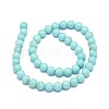 Natural Magnesite Beads Strands G-F604-04-8mm-2