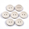 Natural Wood Buttons WOOD-N006-88A-01-1