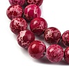 Dyed Natural Regalite/Imperial Jasper/Sea Sediment Jasper Beads Strands G-B124-C03-03-4