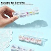 1Pc Transparent Plastic 56 Grids Bead Containers CON-YW0001-86-2