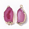 Druzy Resin Links connectors RESI-S383-027-2
