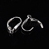 Sterling Silver Leverback Hoop Earrings Findings X-STER-A002-236-5