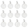 Unicraftale 24Pcs 6 Styles 304 Stainless Steel Charms STAS-UN0048-62-1