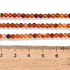 Natural Agate Beads Strands G-Z116-A06-3mm-5