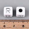 Opaque Acrylic Beads SACR-T035-03R-4