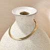 304 Stainless Steel Herringbone Chains Bracelet for Men Women BJEW-D450-01G-02-2