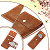 Portable Faux Suede Single Watch Pouch Storage Bags ABAG-WH0035-034-4