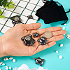 6Pcs 3 Styles Non-magnetic Hematite Pendants G-TA0001-43-6