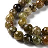 Natural Green Garnet Beads Strands G-Z034-B14-02-4