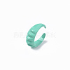 Spray Painted Alloy Cuff Rings X-RJEW-T011-33B-RS-3