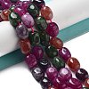 Dyed Natural Malaysia Jade Beads Strands G-P528-I04-01-2