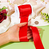 10 Yards Double-Face Polyester Satin Ribbons SRIB-TA0001-16D-5