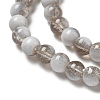 Crackle Glass Beads Strands GLAA-U001-6mm-06-2