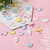  24Pcs 12 Style Spray Painted Alloy Pendants FIND-TA0002-55-5