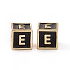 Rack Plating Brass Enamel Beads KK-B060-04G-01E-2