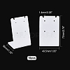 10Pcs Acrylic Earring Stands Displays EDIS-PH0001-16-5