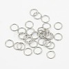 Tarnish Resistant 304 Stainless Steel Open Jump Rings STAS-M008-04E-1