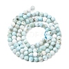 Natural Larimar Beads Strands G-F785-B01-02-3