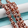 Tibetan Style dZi Beads Strands G-P526-D08-02-2