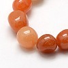 Natural Red Aventurine Nuggets Beads Strands G-L154-12-2