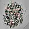Pastel Mix Pearlized Glass Pearl Beads HY-X006-4mm-12-1