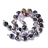 Natural Fire Crackle Agate Beads Strands G-C116-A86-01B-3