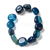 Natural Agate Beads Strands G-H295-D01-02-3