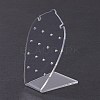 Acrylic Earring Stands Displays EDIS-F005-04A-4