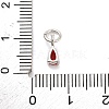Brass Micro Pave Cubic Zirconia Charms KK-H527-13P-01-3