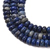 Natural Lapis Lazuli Beads Strands G-P354-10-4x2mm-6